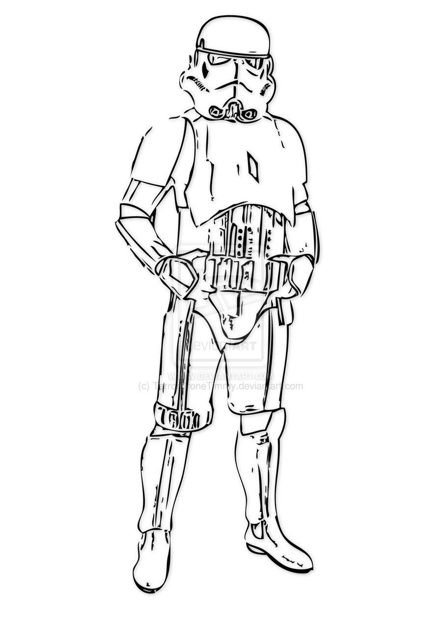 34 Stylish Stormtrooper Coloring Pages Printable 24