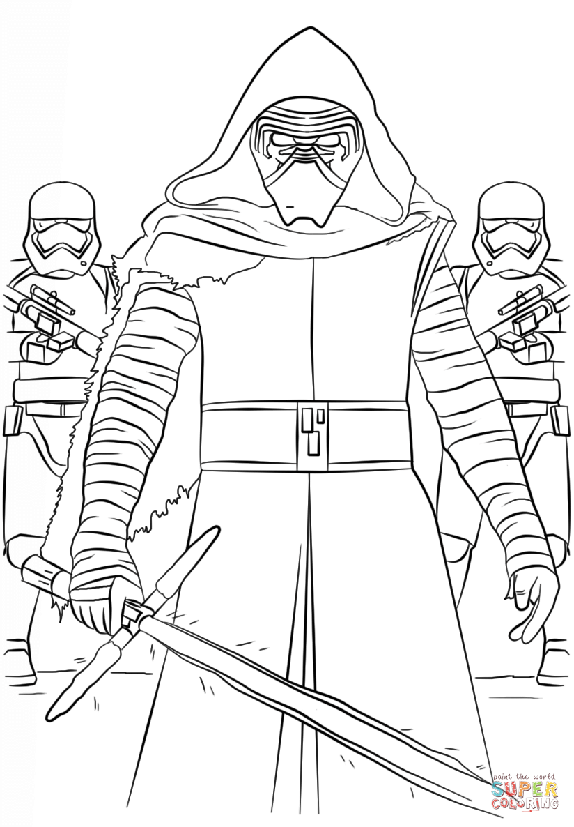 34 Stylish Stormtrooper Coloring Pages Printable 29