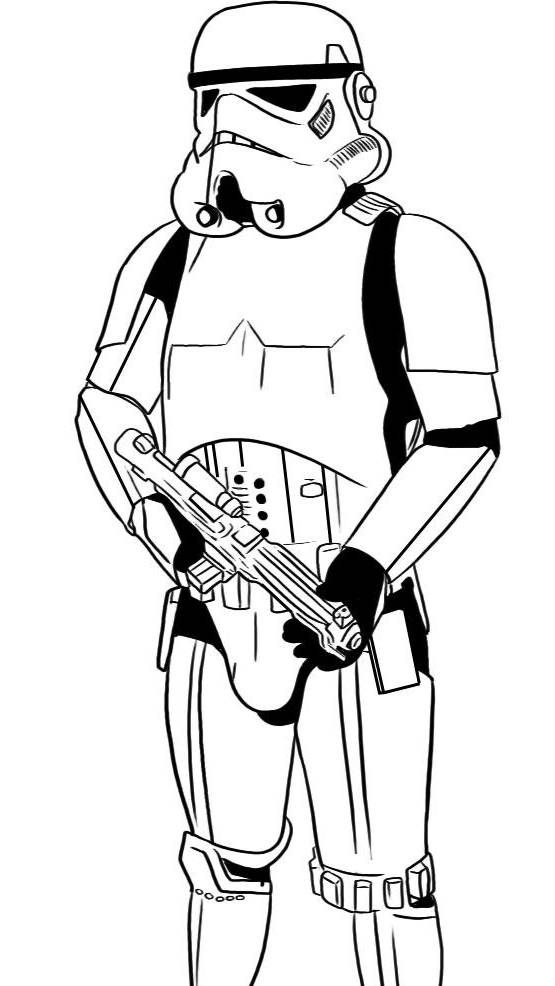 34 Stylish Stormtrooper Coloring Pages Printable 30