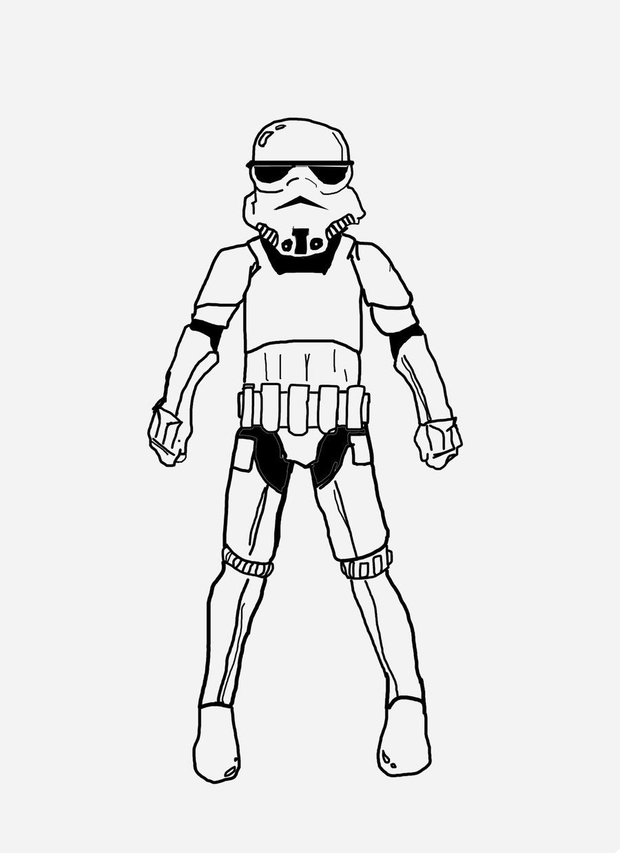 34 Stylish Stormtrooper Coloring Pages Printable 34