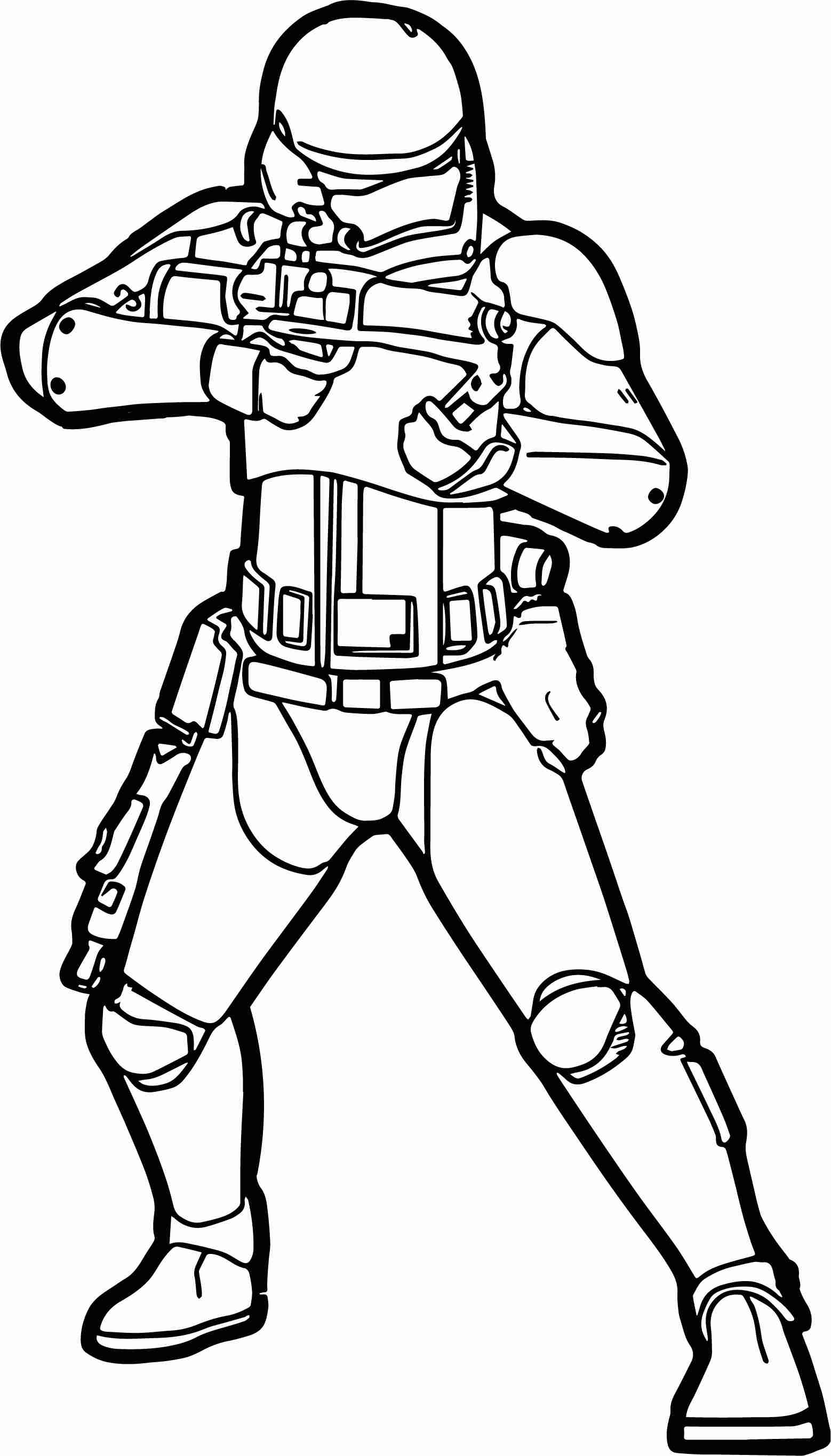 34 Stylish Stormtrooper Coloring Pages Printable 5