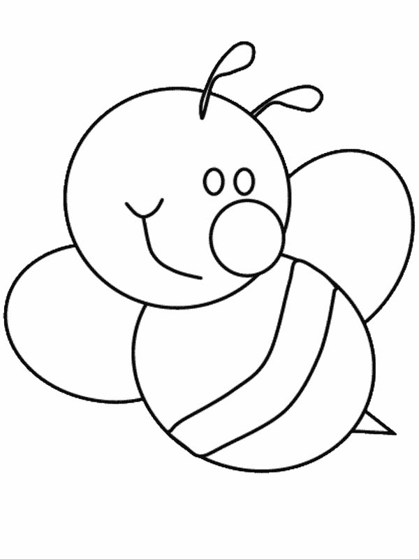 35 Bumble Bee Coloring Pages for Kids Printable 5