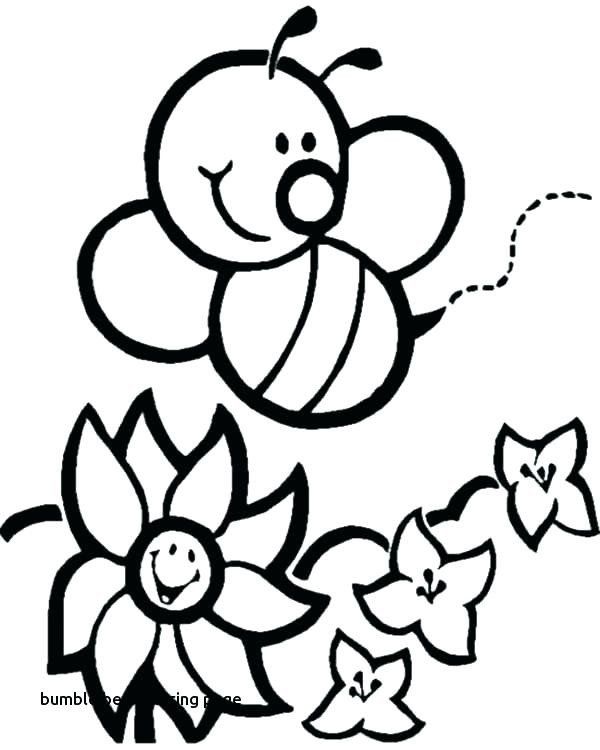 35 Bumble Bee Coloring Pages for Kids Printable 6