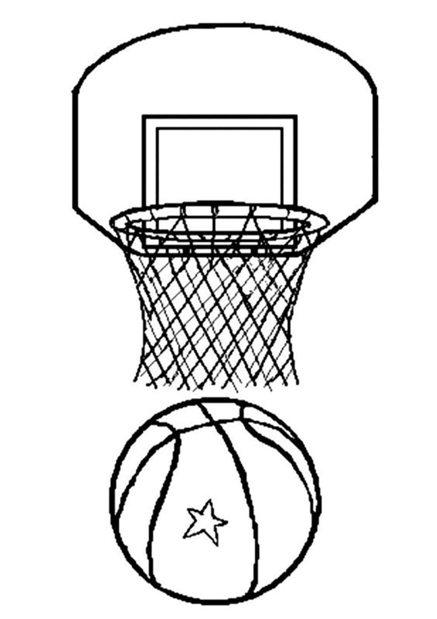 35 Energetic Basketball Coloring Pages Printable 2