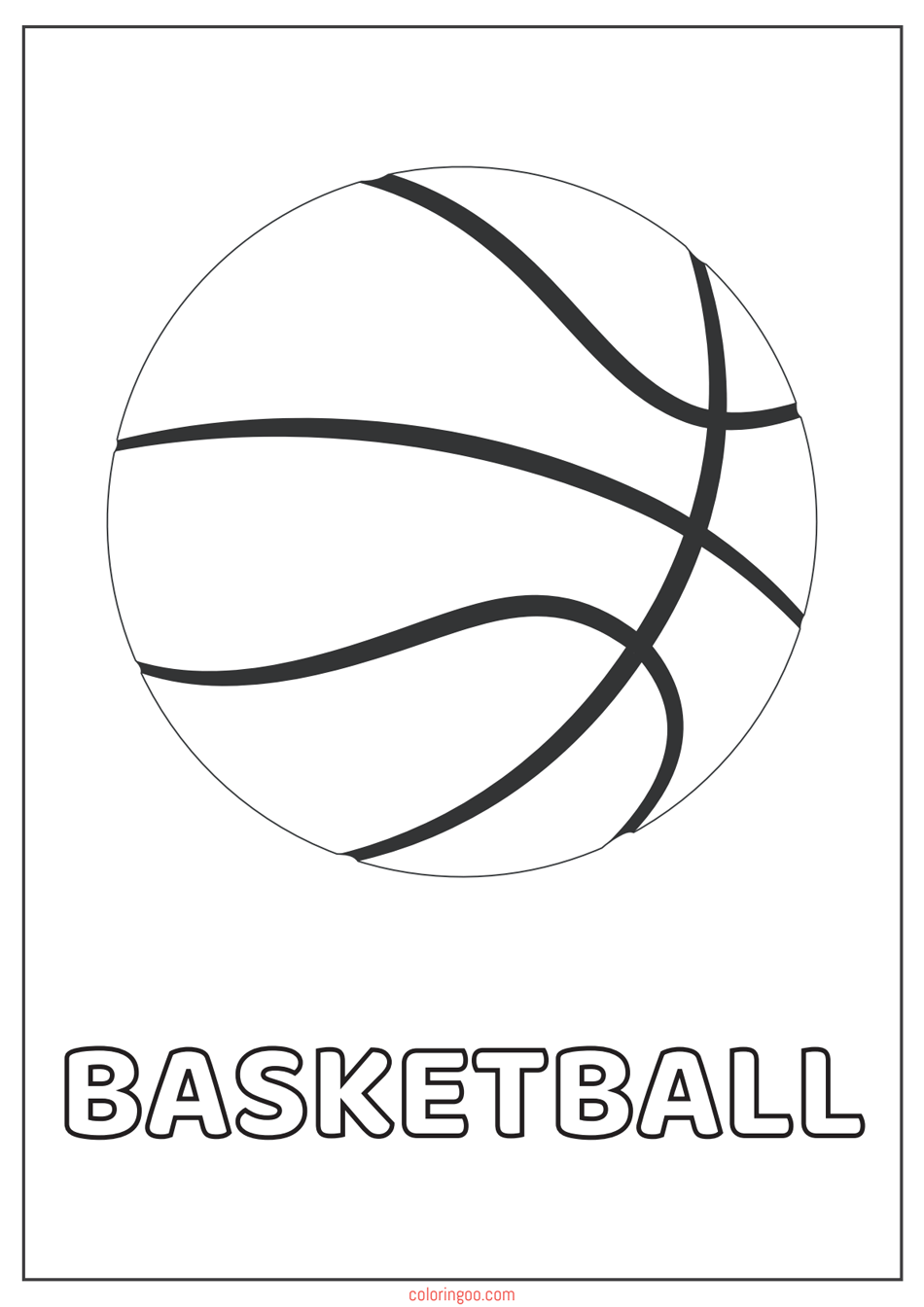 35 Energetic Basketball Coloring Pages Printable 5