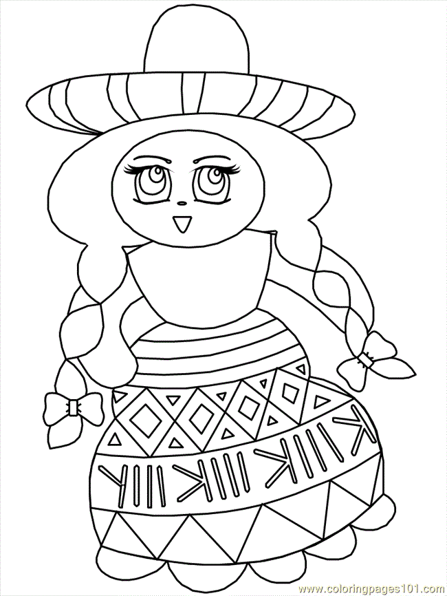 printable mexican folk art coloring pages printable jpg