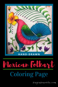 printable mexican folk art coloring pages printable jpg