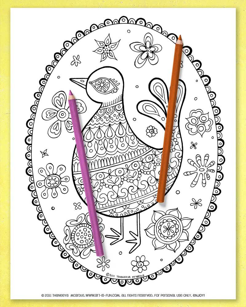 35 Printable Mexican Folk Art Coloring Pages Printable 32