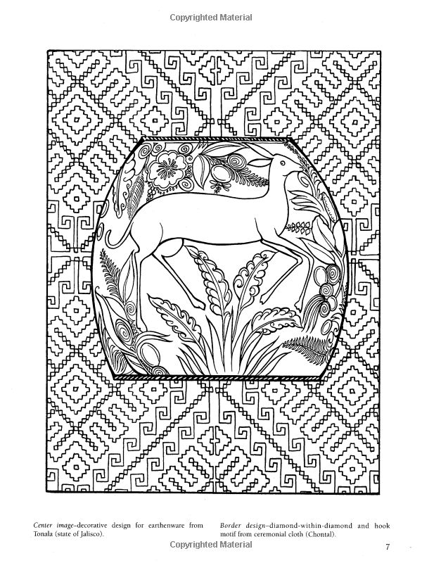 35 Printable Mexican Folk Art Coloring Pages Printable 7