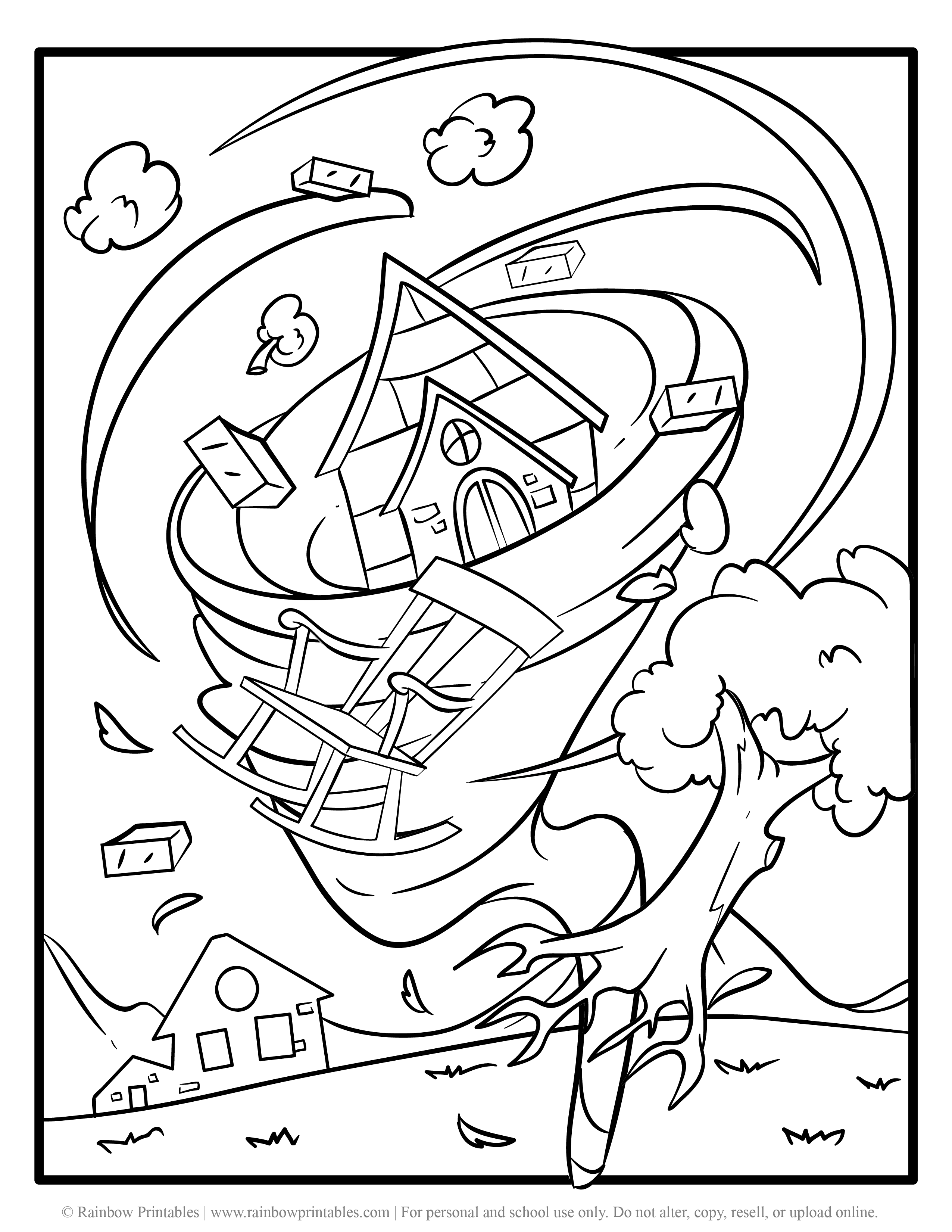 36 Massive Tsunami Coloring Page Printable 10