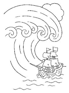 36 Massive Tsunami Coloring Page Printable 4