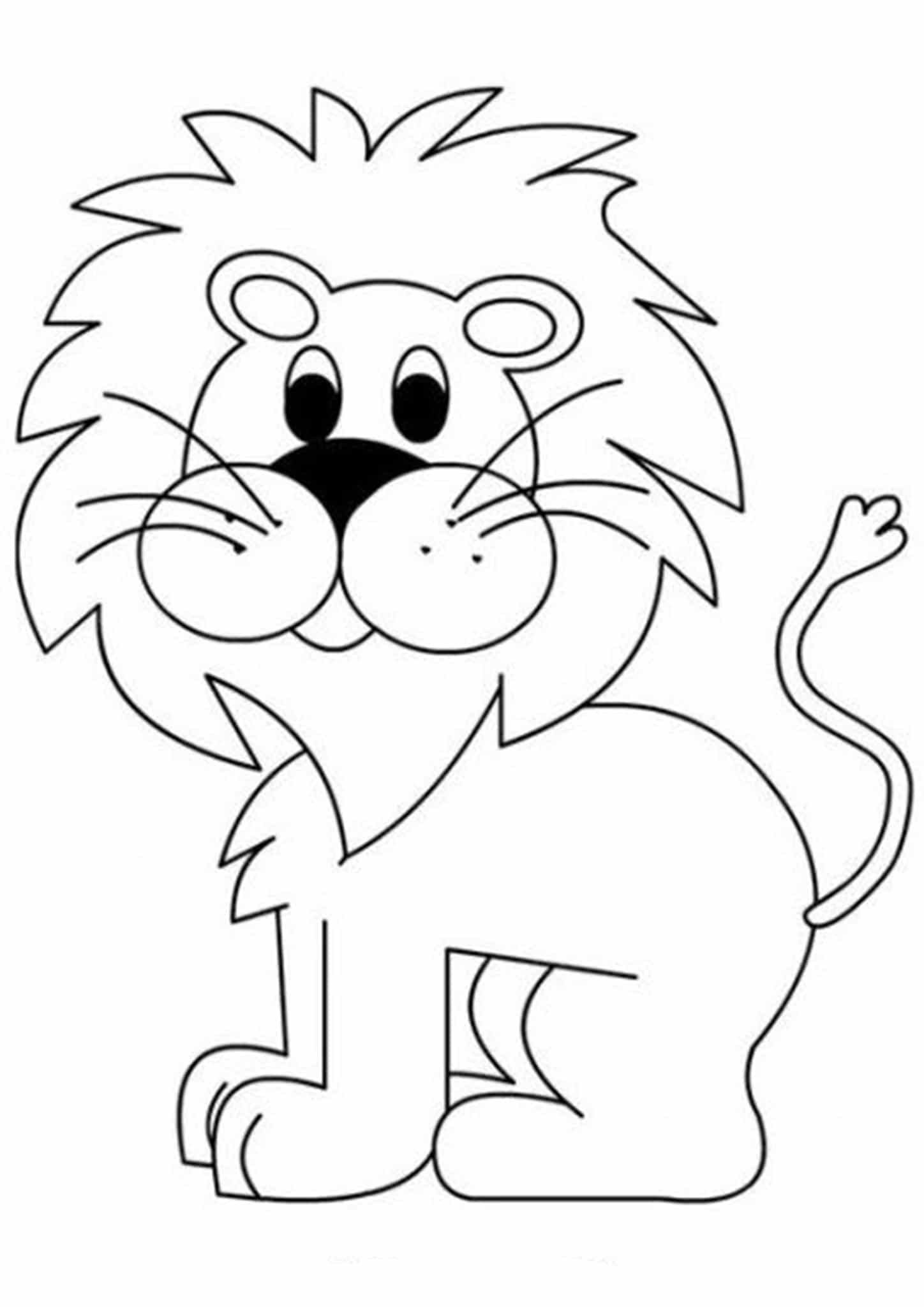 proud detroit lions logo coloring page printable jpg