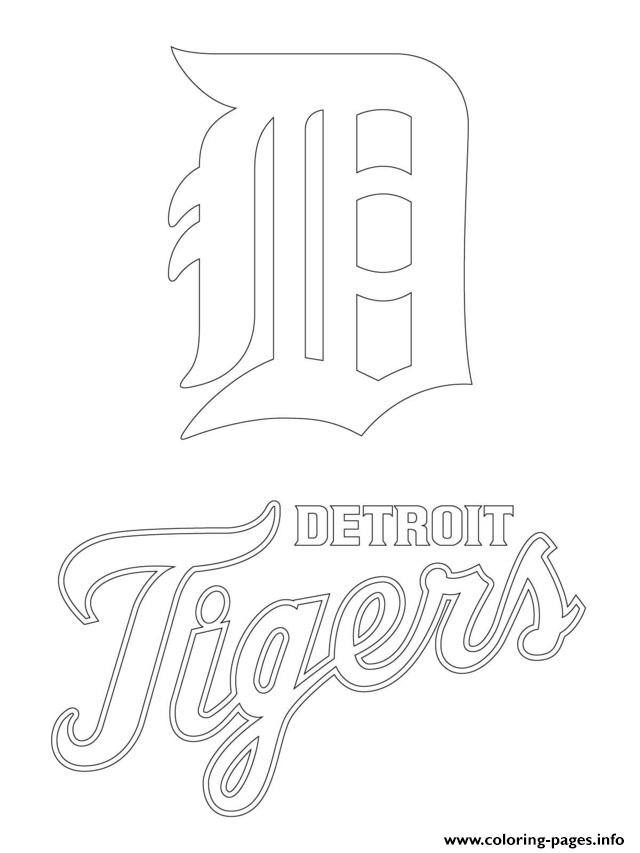 proud detroit lions logo coloring page printable jpg