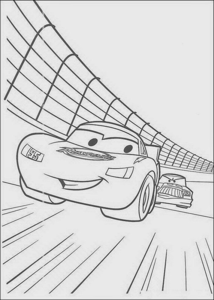 36 Speedy Lightning McQueen Coloring Pages Printable 19