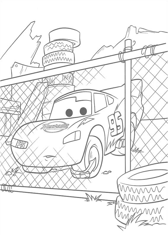 36 Speedy Lightning McQueen Coloring Pages Printable 2