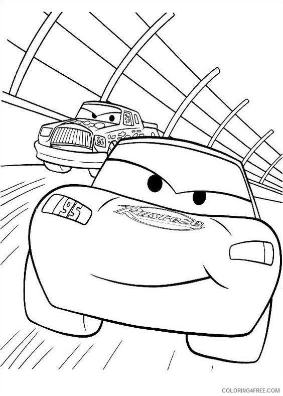 36 Speedy Lightning McQueen Coloring Pages Printable 35