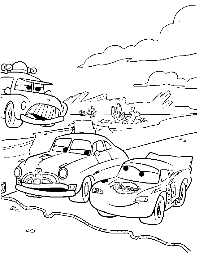 36 Speedy Lightning McQueen Coloring Pages Printable 7