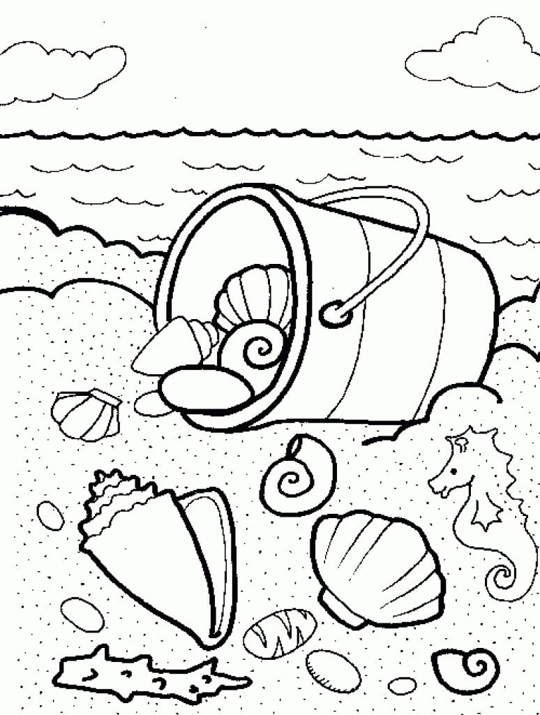 36 Sweet Seashell Coloring Pages Printable 27