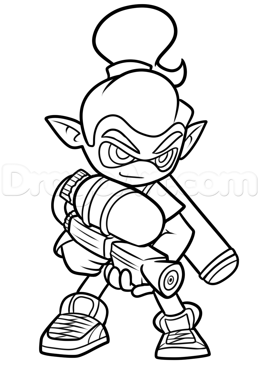 cool splatoon coloring pages printable jpg