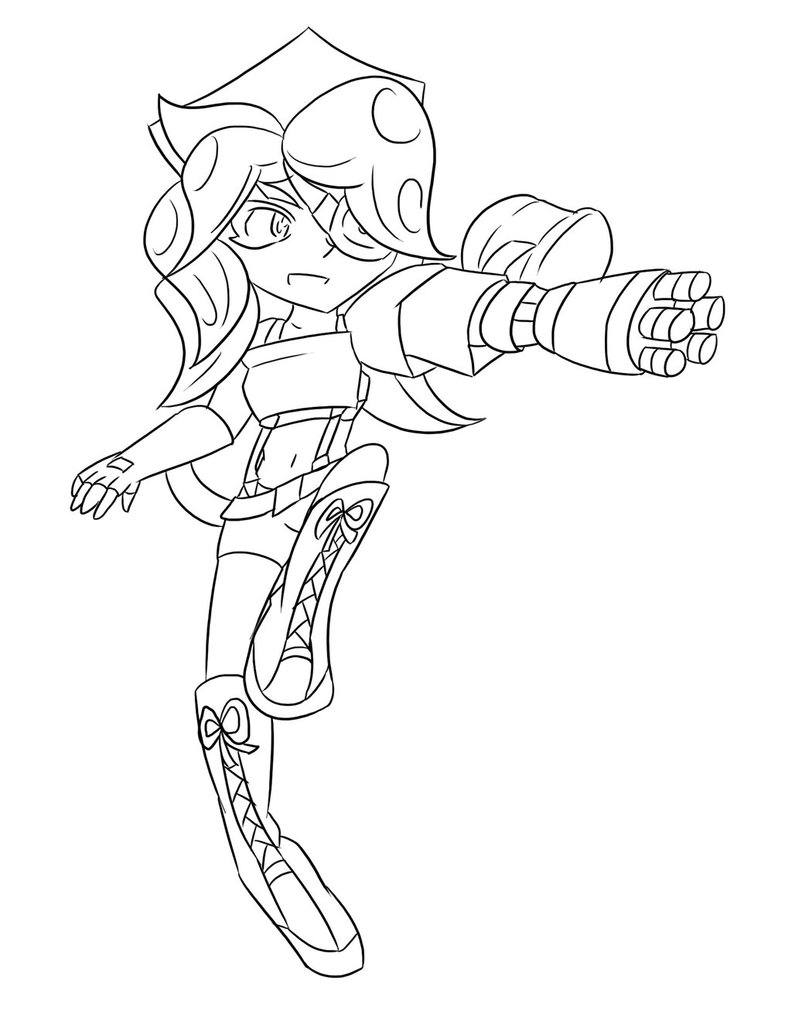 37 Cool Splatoon Coloring Pages Printable 33