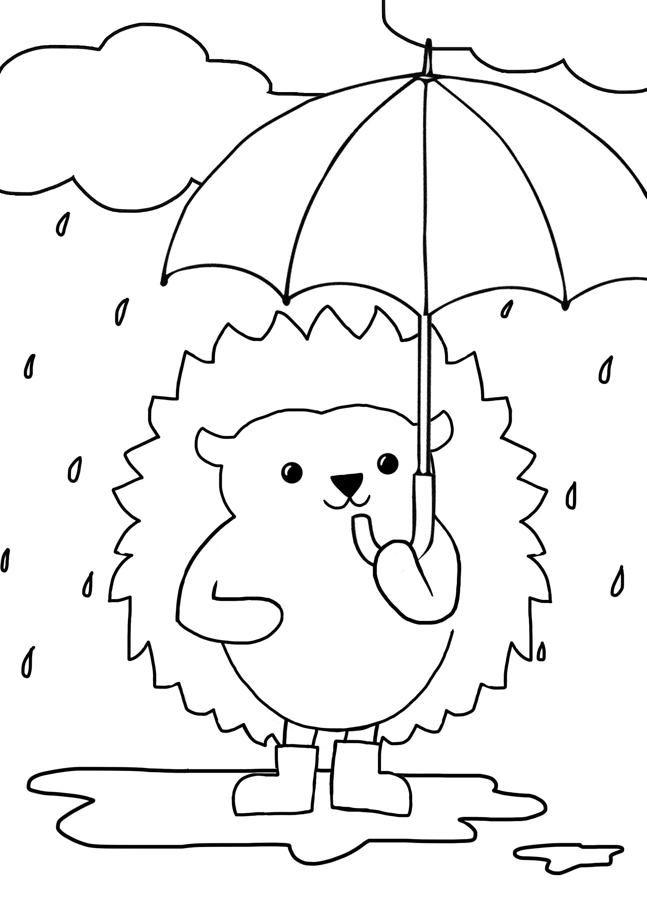 cute hedgehog coloring pages printable jpg