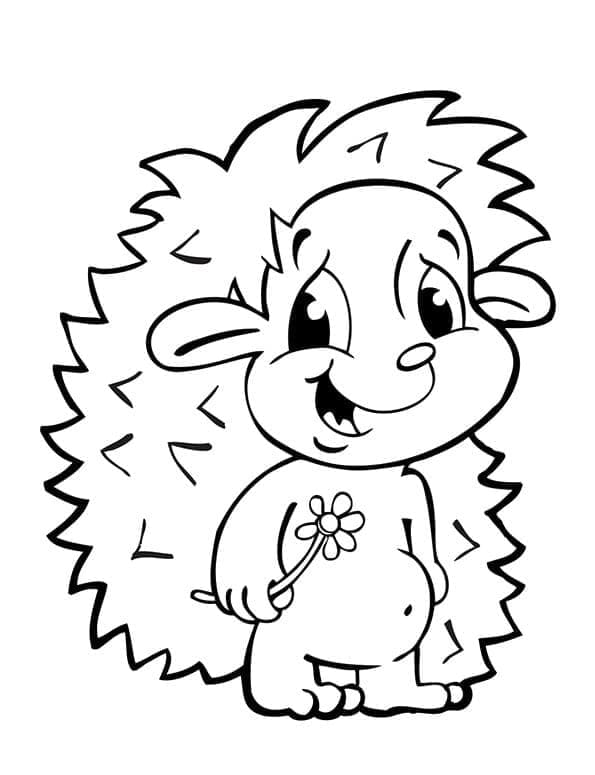 37 Cute Hedgehog Coloring Pages Printable 29