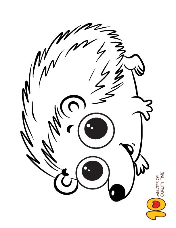 37 Cute Hedgehog Coloring Pages Printable 32