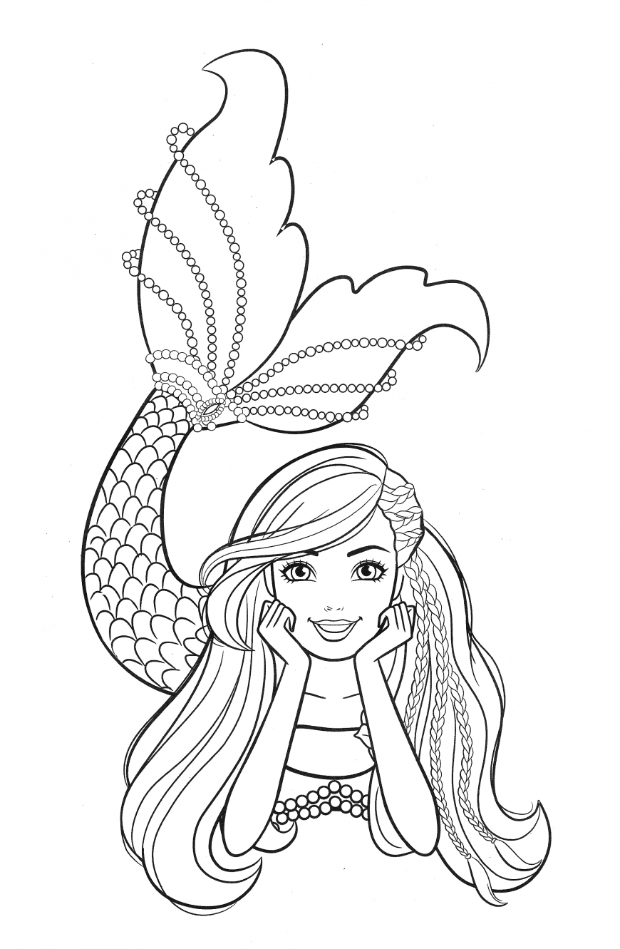 37 Fun Elsa Mermaid Coloring Pages Printable 14