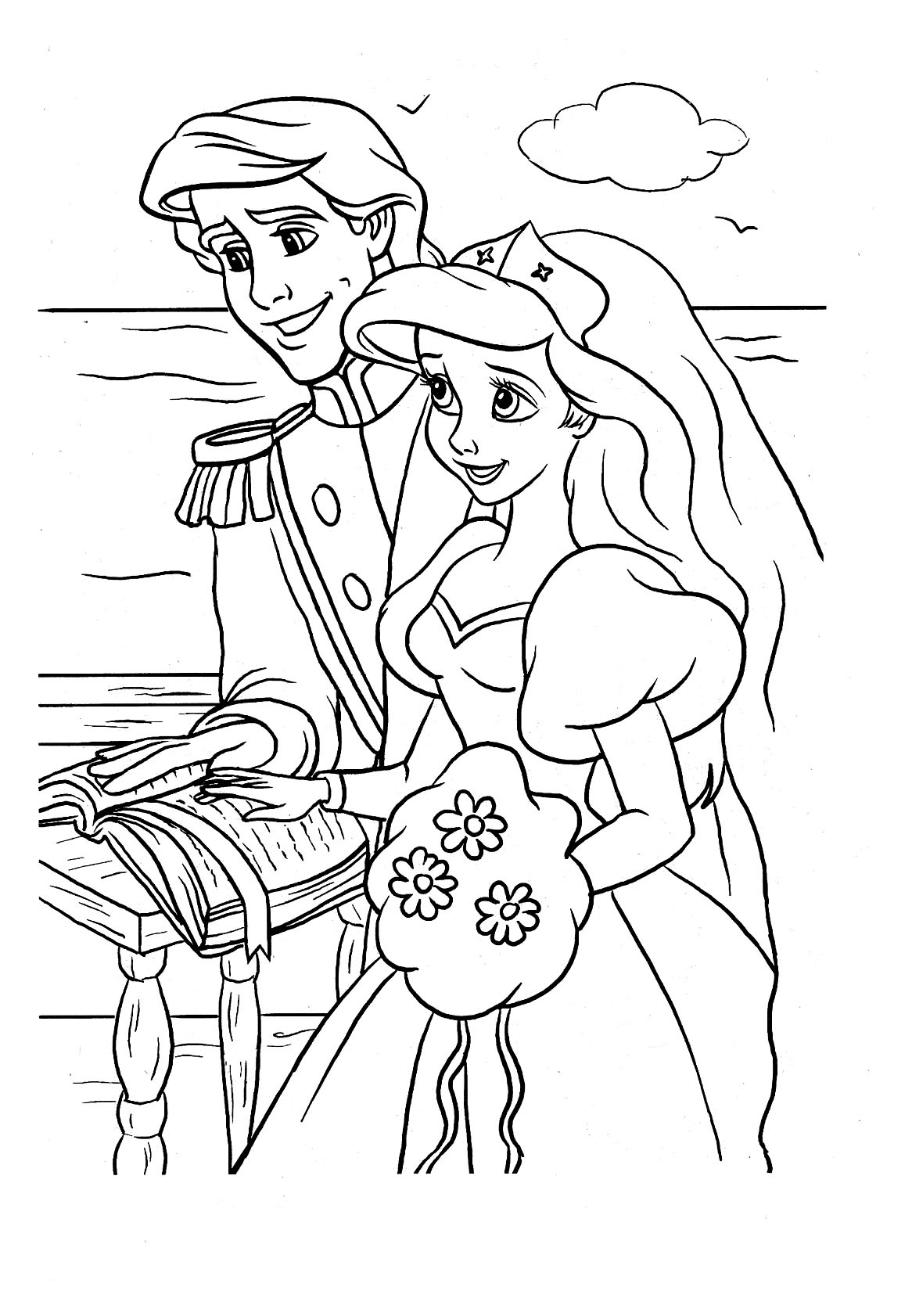 37 Fun Elsa Mermaid Coloring Pages Printable 30