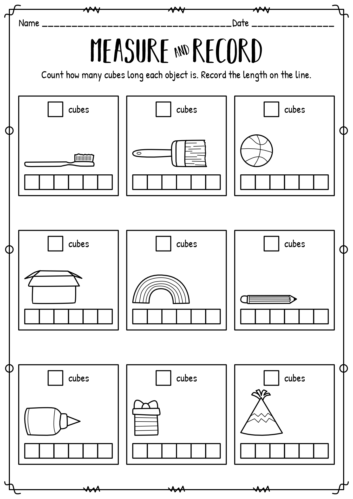 37 Measurement Coloring Pages Printable 27