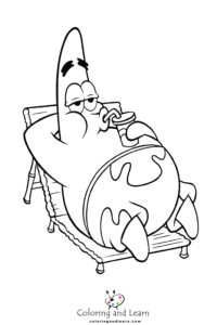 37 Patrick Star Coloring Pages Printable 10