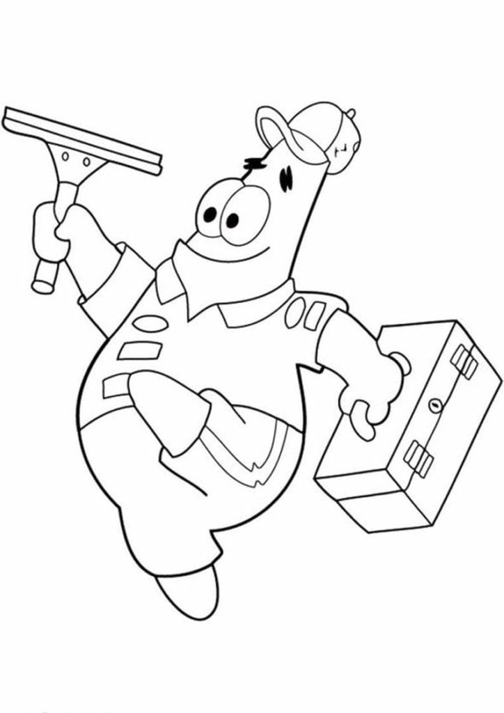 37 Patrick Star Coloring Pages Printable 15