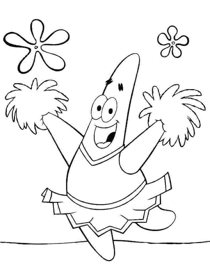 37 Patrick Star Coloring Pages Printable 17