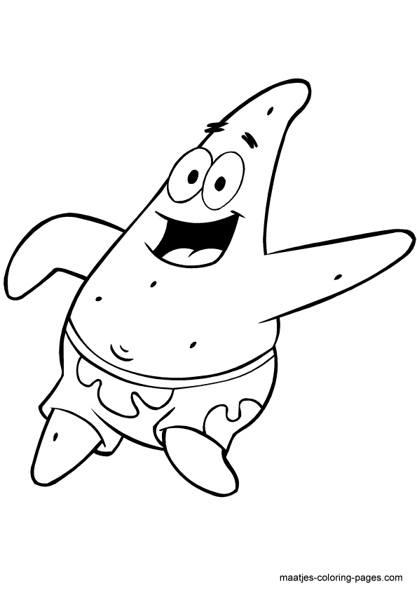 37 Patrick Star Coloring Pages Printable 20