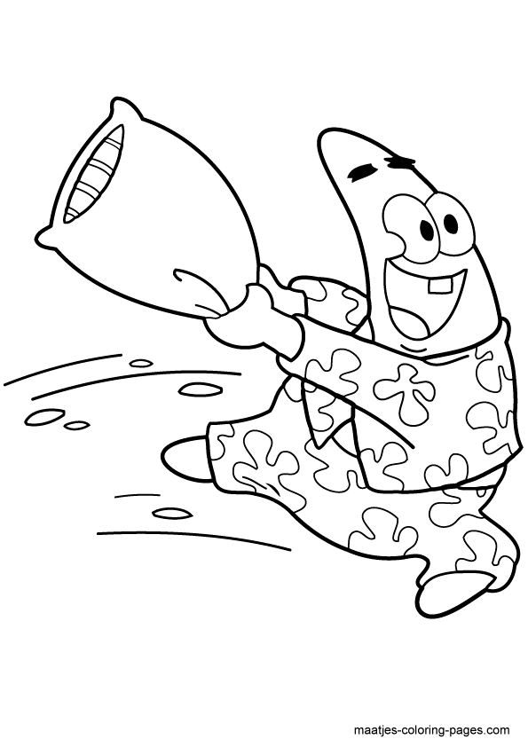 37 Patrick Star Coloring Pages Printable 21