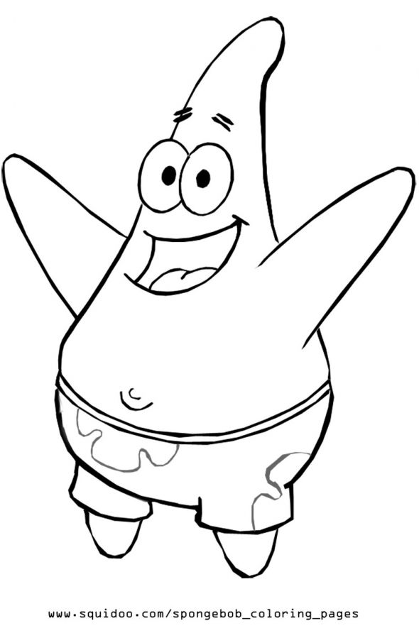 37 Patrick Star Coloring Pages Printable 22