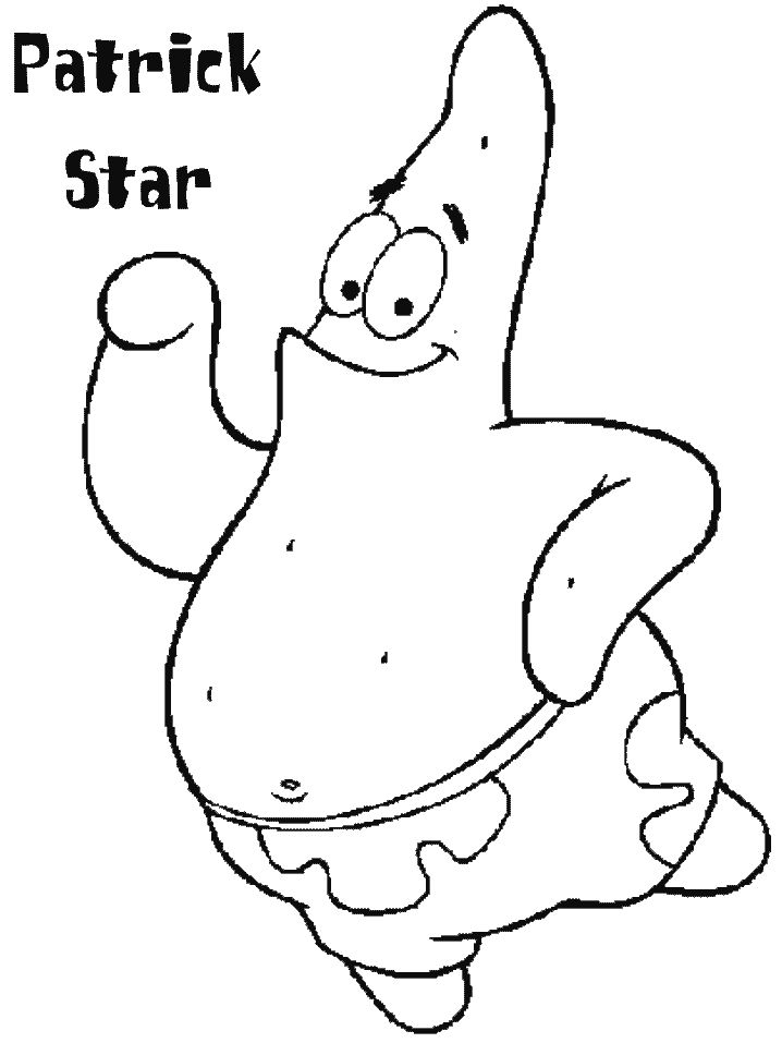 37 Patrick Star Coloring Pages Printable 23