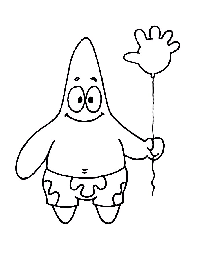 37 Patrick Star Coloring Pages Printable 26