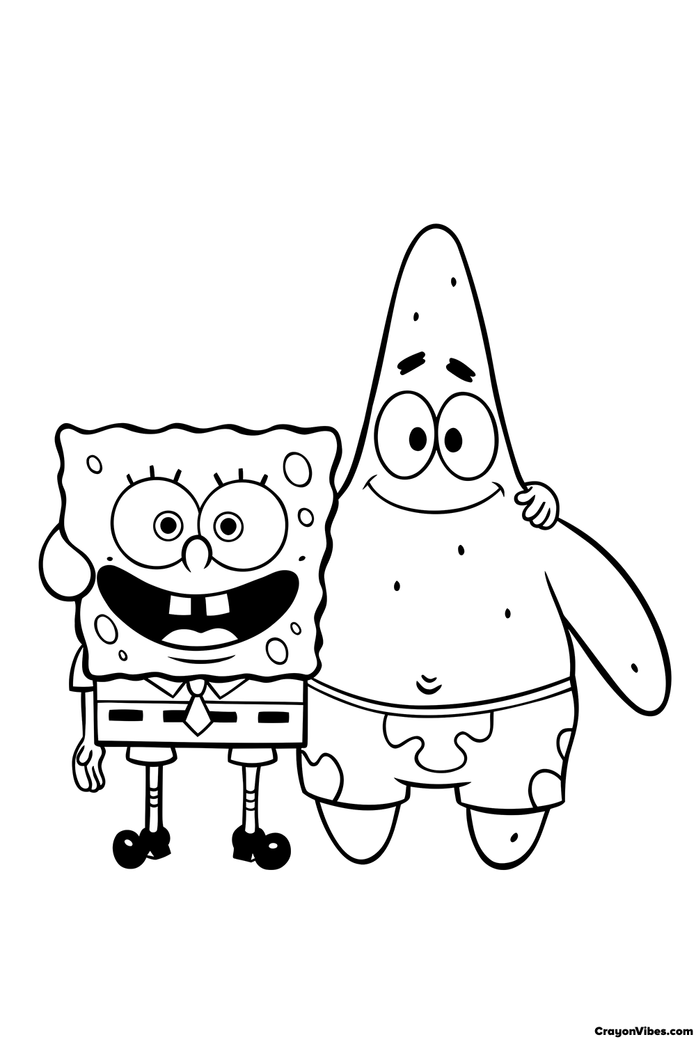 37 Patrick Star Coloring Pages Printable 3