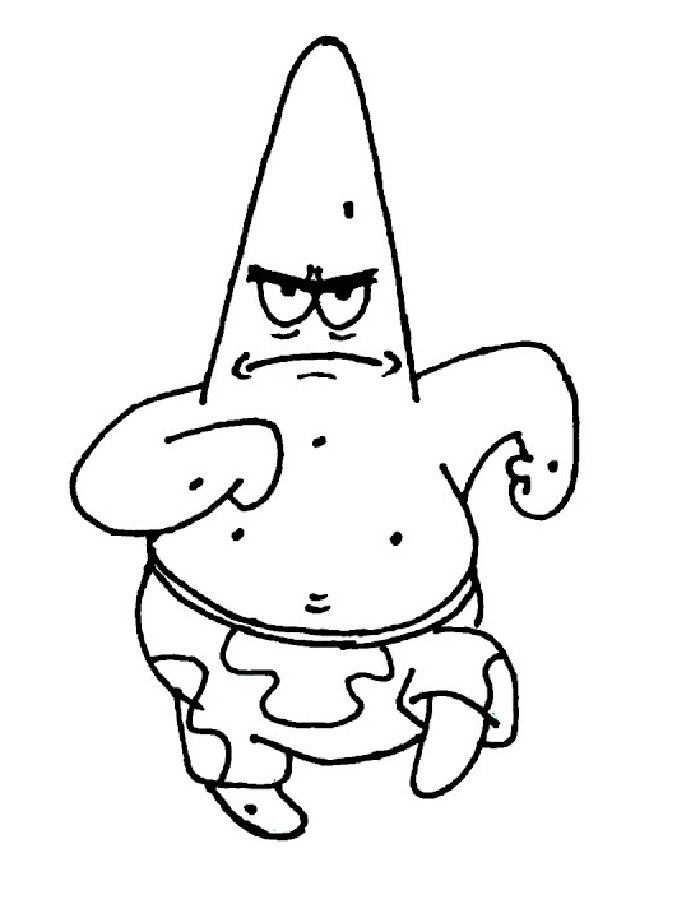 37 Patrick Star Coloring Pages Printable 30