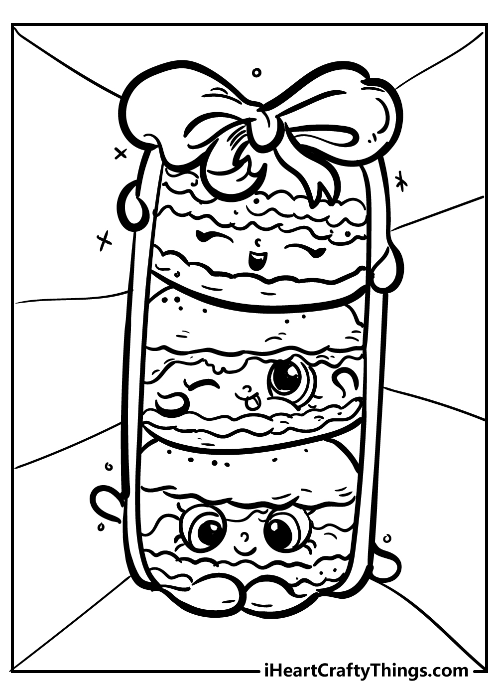 37 Sweet Macaron Coloring Page Printable 28