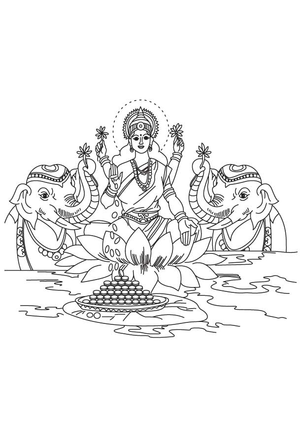 37 Ugadi Coloring Pages Printable 34