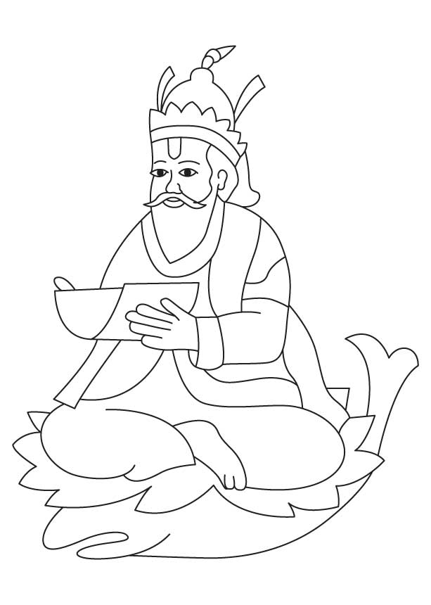 37 Ugadi Coloring Pages Printable 5