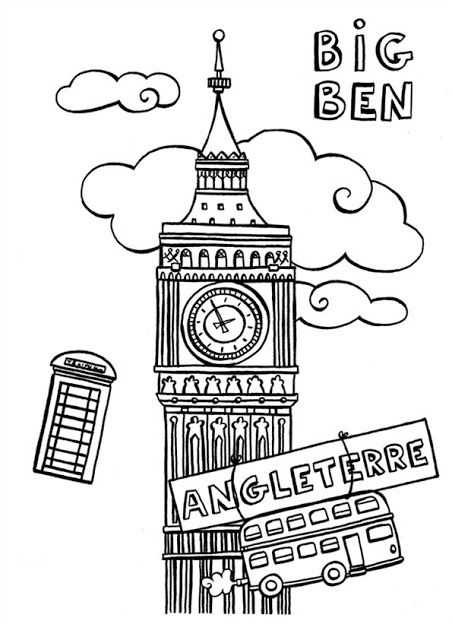 37 Vibrant London Coloring Pages Printable 32