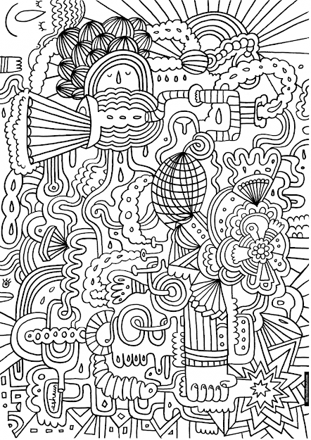 38 Cool Coloring Pages for Teens Printable 6