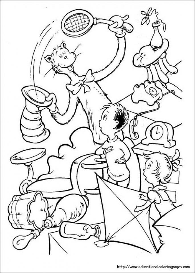 38 Dr. Seuss Coloring Pages Printable 1