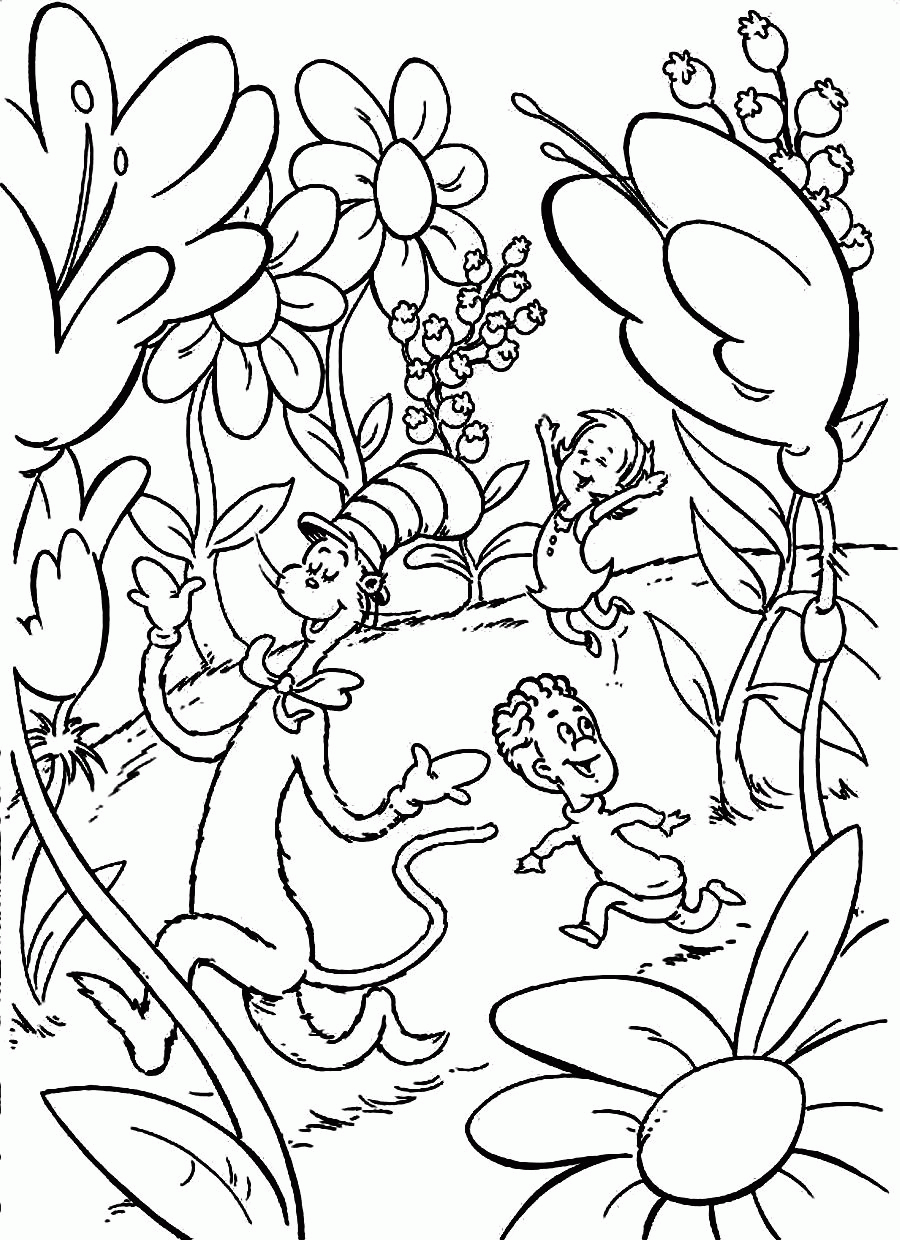 38 Dr. Seuss Coloring Pages Printable 3