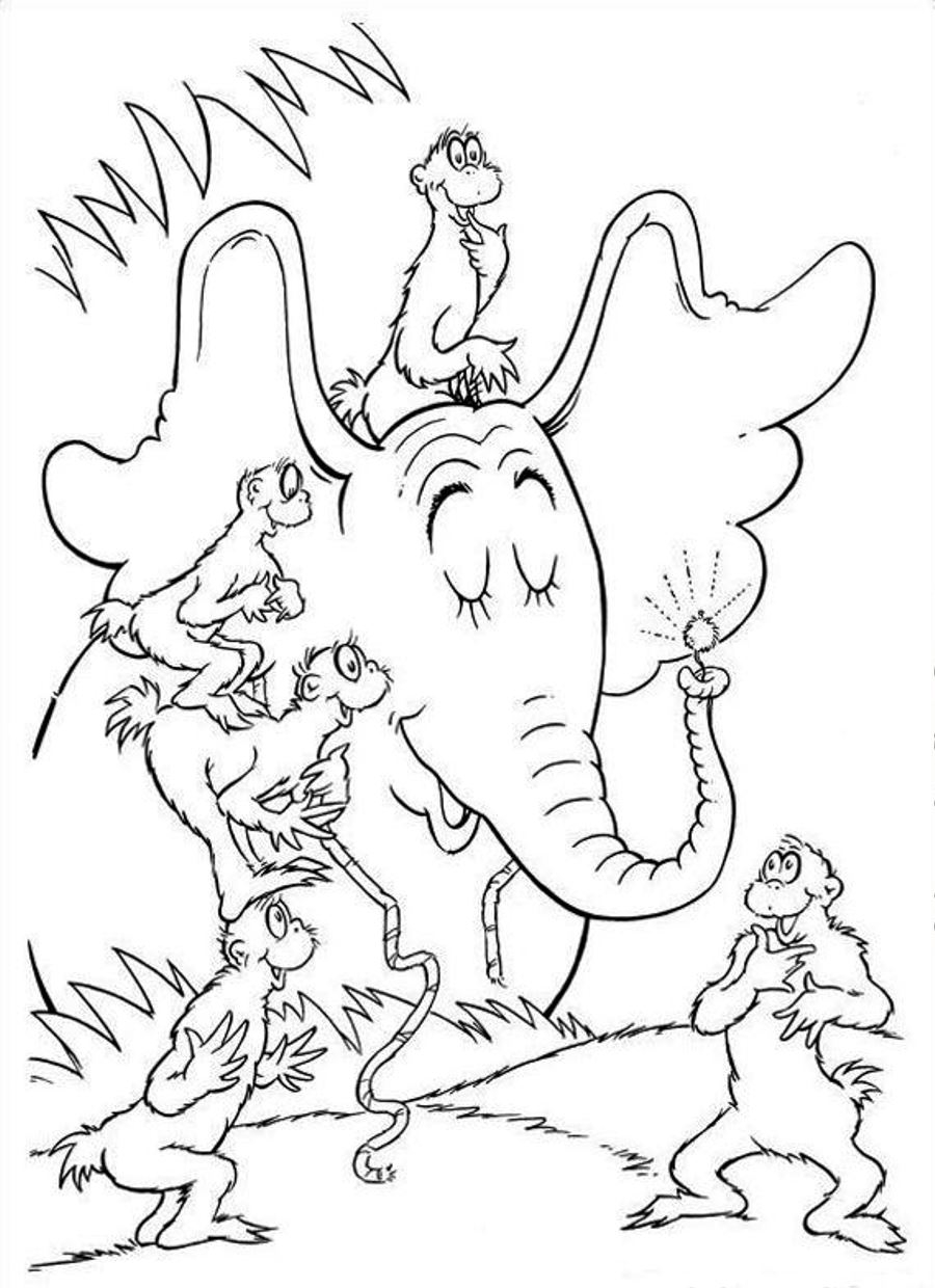 38 Dr. Seuss Coloring Pages Printable 7