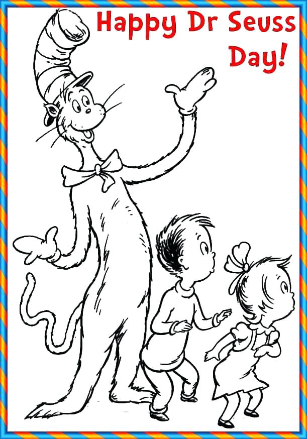 38 Dr. Seuss Coloring Pages Printable 8