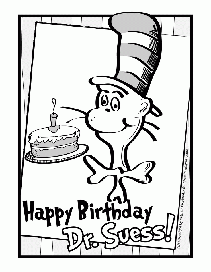 38 Dr. Seuss Coloring Pages Printable 9